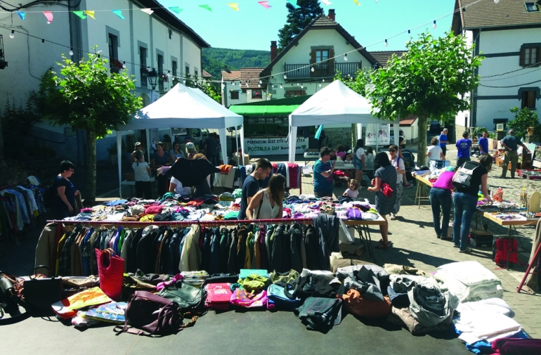 Mercadillo de Bizirik Gaude, el 21 en Otsagabia