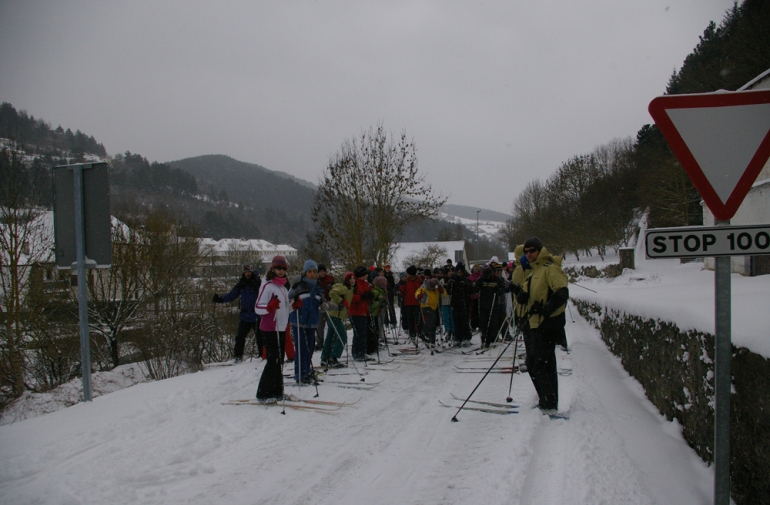 Presentaci�n de la campa�a de esqu�