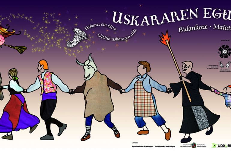 Programa del Uskararen Eguna en Bidankoze