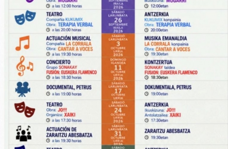 El Valle de Salazar se llena de cultura hasta diciembre
