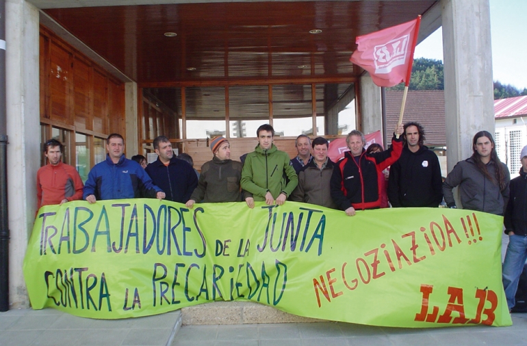 Reivindicaciones a la Junta de Zaraitzu