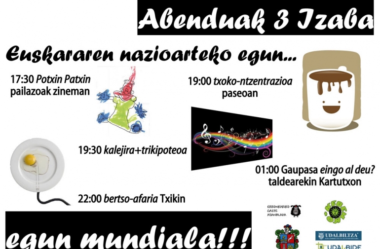 El 3 de diciembre, d�a Internacional del Euskera