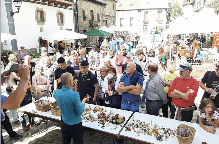Ezkaroze celebra su Fiesta de Oto�o con naturaleza, cultura y gastronom�a