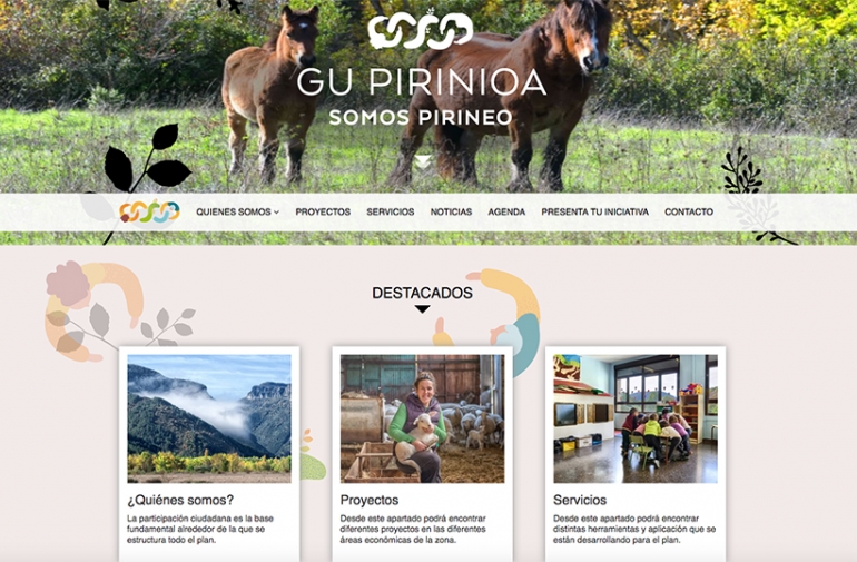 El Plan del Pirineo cuenta ya con su propia página web