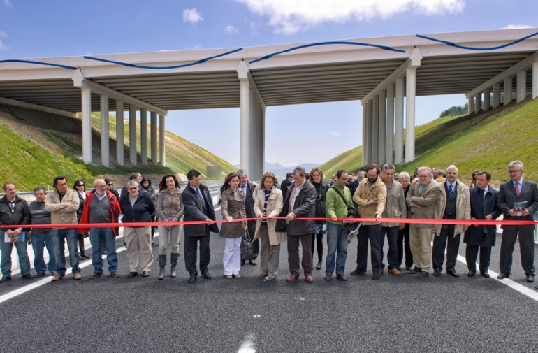 Inaugurado un nuevo tramo de la Autovia del Pirineo