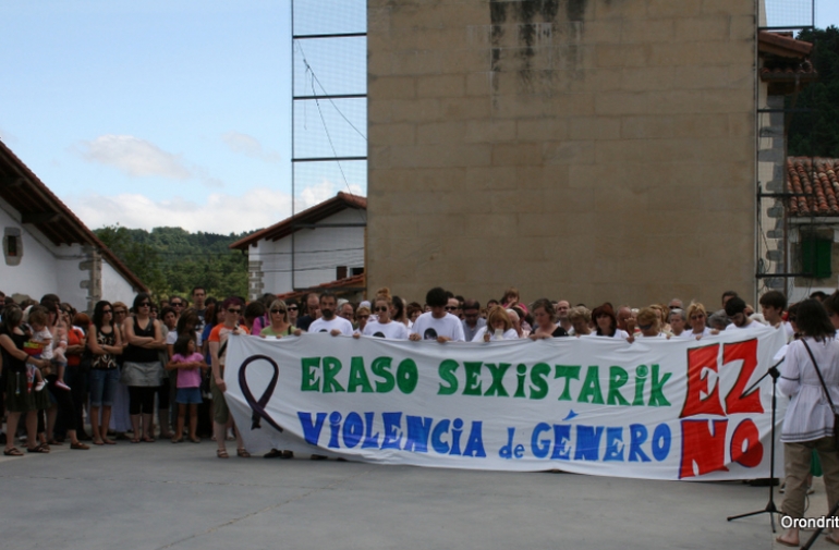 Concentracin en memoria de Nagore Laffage
