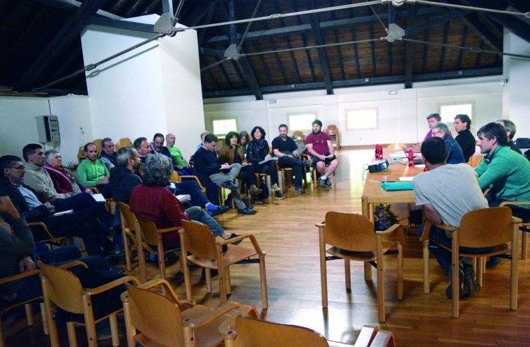 La Mesa del Pirineo da a conocer sus propuestas en Aribe