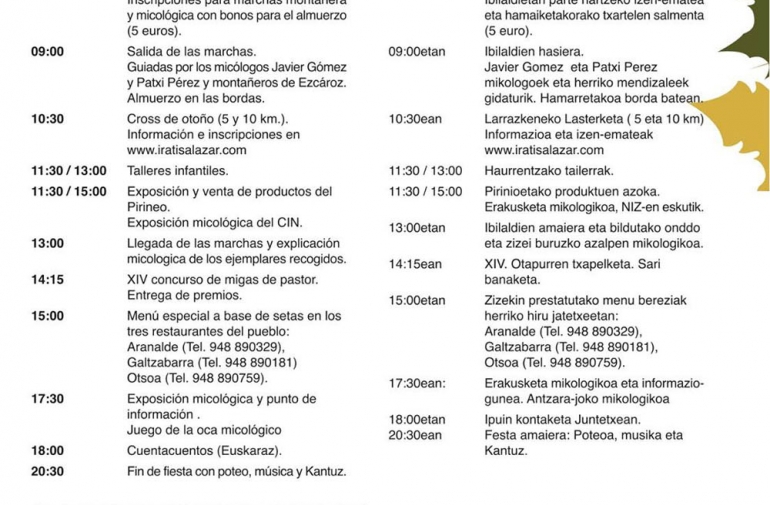 Encuentro de otoo en Ezkaroze