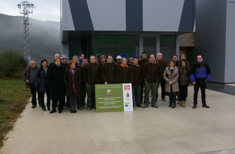 Inaugurado el taller de Empleo forestal de Zaraitzu