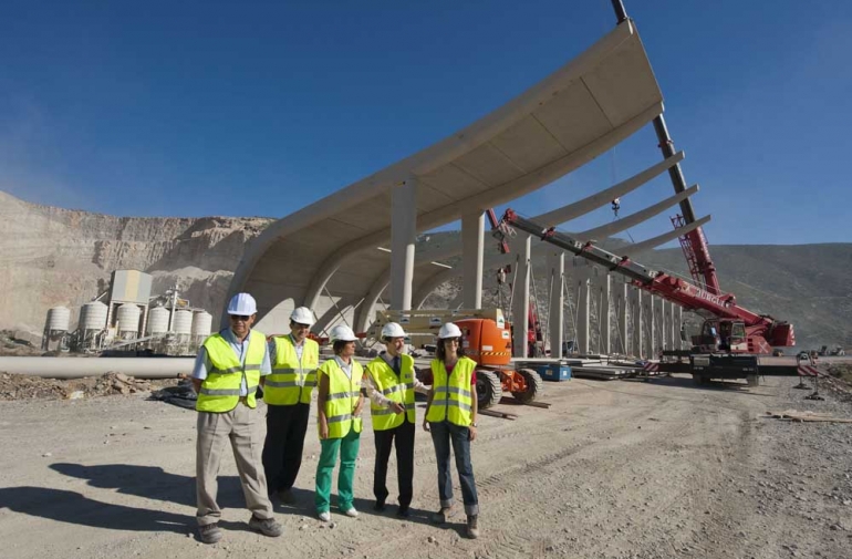 Las obras de la Autova del Pirineo A21 crean actualmente 620 puestos de trabajo en Navarra 