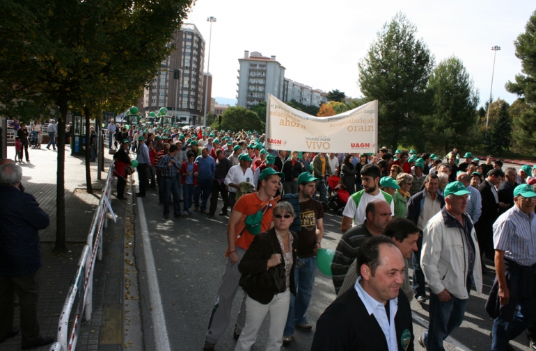 Miles de voces reivindicaron que se cuide el mundo rural y sus gentes