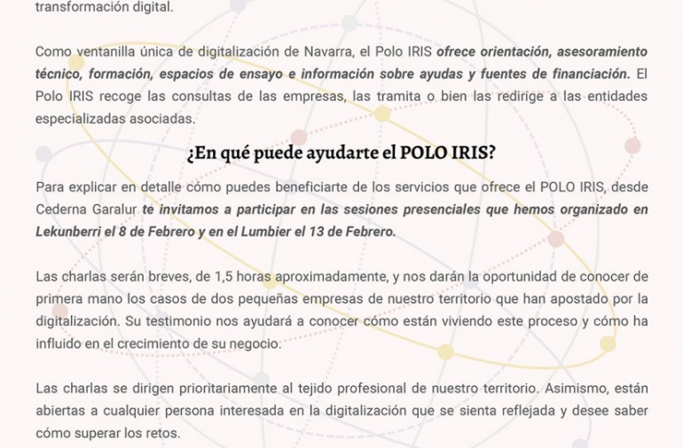 Presentacin del Polo IRIS en Lumbier