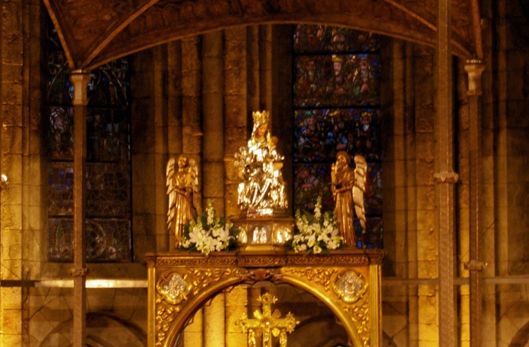 La VIrgen de Orreaga a restaurar