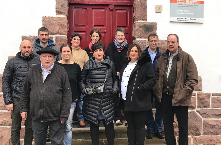 El Departamento de Educacin muestra su compromiso con la escuela rural en el Pirineo navarro 