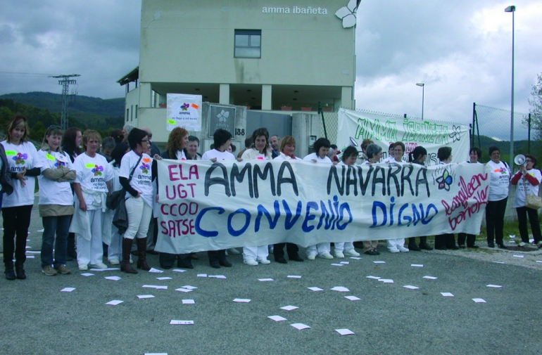 Por un convenio digno en Anma Ibaeta