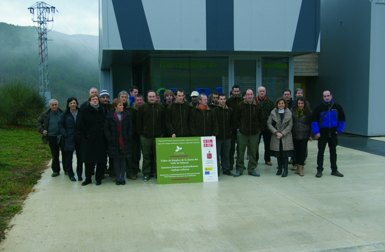 Inauguracin del taller de empleo de Zaraitzu