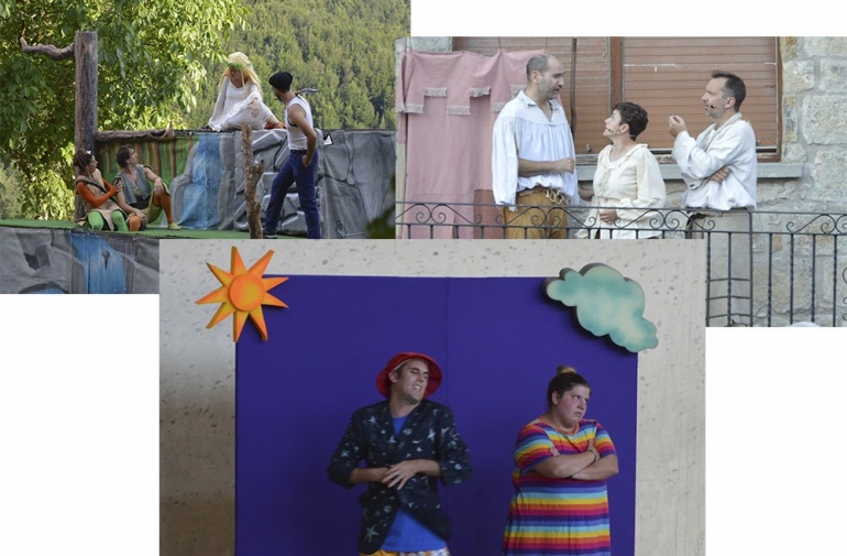 Teatro de verano en Jaurrieta