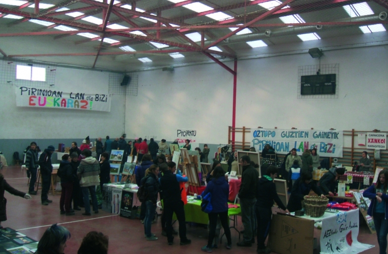 Mercado de Pirinioan Lan eta Bizi en Garralda