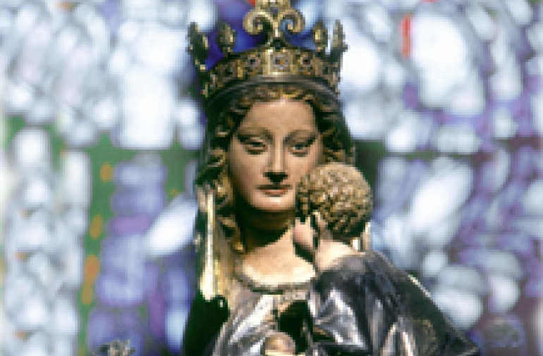 La imagen de Santa Mara la Real de Roncesvalles se restaurar con motivo del Ao Jacobeo 