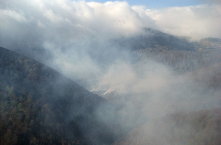 Incendio en Irati