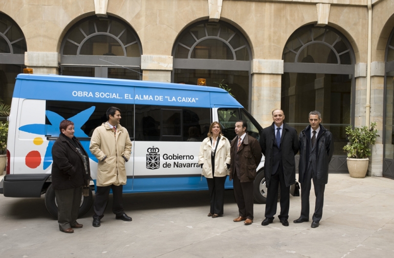 Una ambulancia para el centro de esqu de Erronkari