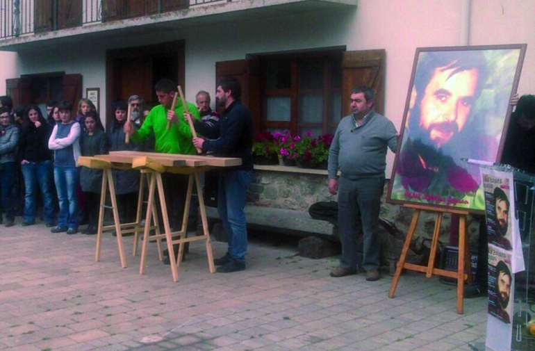 Homenaje a Mikel Zabalza