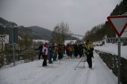 Presentaci�n de la campa�a de esqu�