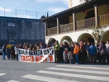 Paralizadas las obras del IESO de Erronkari