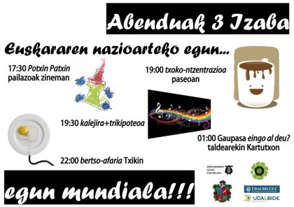 El 3 de diciembre, d�a Internacional del Euskera