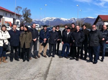 Reuni�n entre Fomento y la Fundaci�n Erro-Roncesvalles