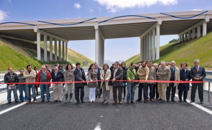 Inaugurado un nuevo tramo de la Autovia del Pirineo