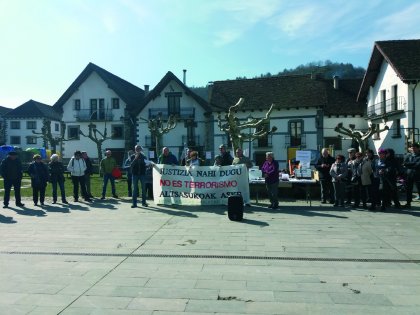 LA MARCHA POR ALTSASU RECORRE EL PIRINEO 
