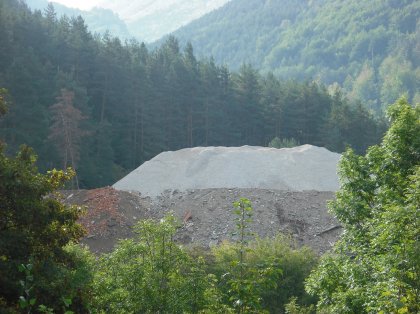 Comienza a extraerse material de la cantera de Mintxate