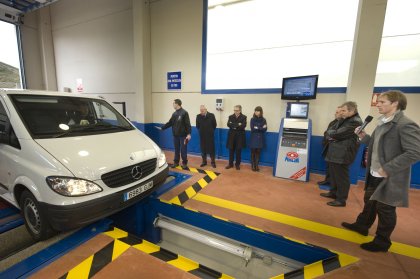 Inauguracin de las instalaciones de la ITV de Sangesa 