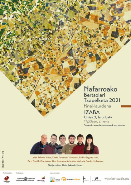 Izaban abiatuko da larunbatean 2021eko Nafarroako Bertsolari Txapelketa