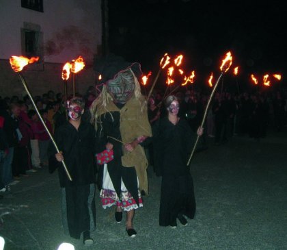 Maruxa llega a Bidankoze para anunciar 4 das de fiesta
