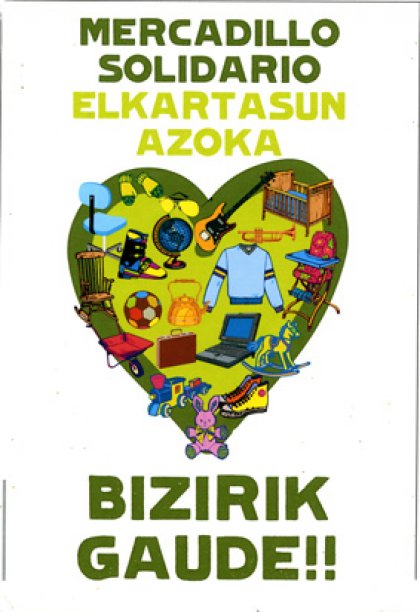 Mercadillo de Bizirik Gaude en Otsagabia