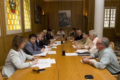 El presidente Sanz visita el valle de Aezkoa