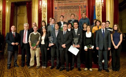 Izaba premiada por el Gobierno de Navarra por su apoyo al deporte