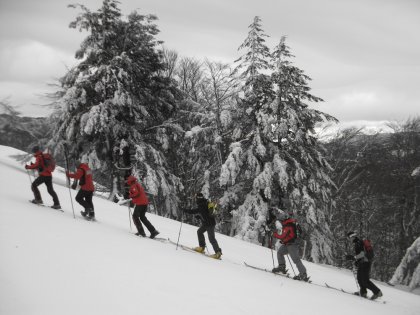 Los bomberos de Auritz hacen un curso sobre rescates