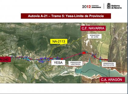 Iniciadas la obras del tramo Yesa-lmite de provincia de la Autova del Pirineo 